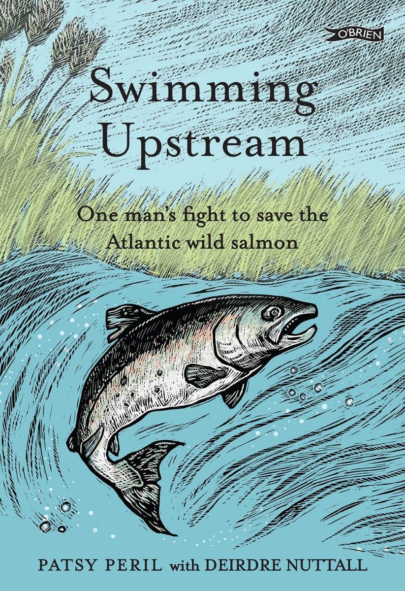 Swimming Upstream : One man's fight to save the Atlantic wild salmon (Hardback)